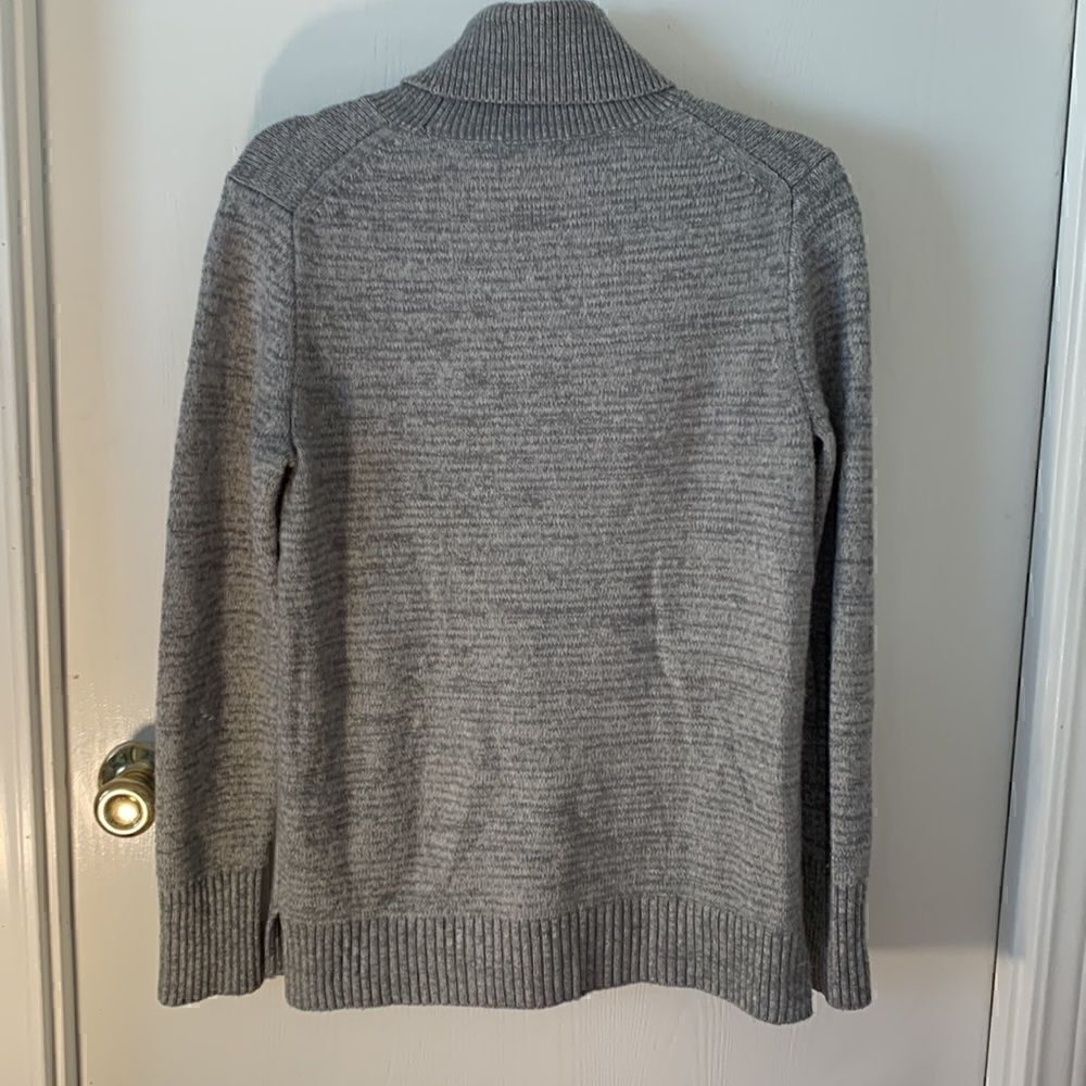 J. Crew merchandise EUC gray turtleneck sweater Size small - Picture 3 of 4